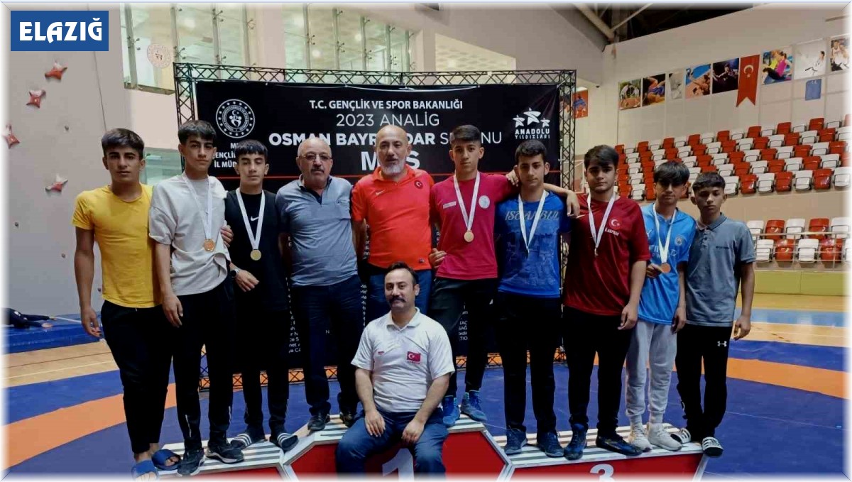 Elazığlı sporculardan 6 madalya