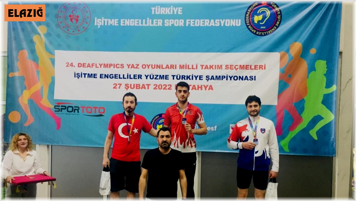 Elazığlı sporculardan yüzmede 7 madalya