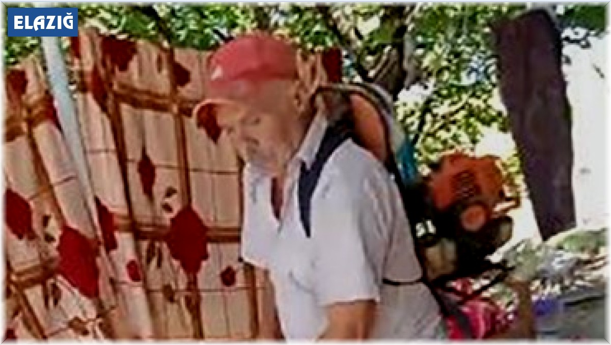 Elazığlı vatandaş ot biçme makinesini halı yıkama makinesine çevirdi