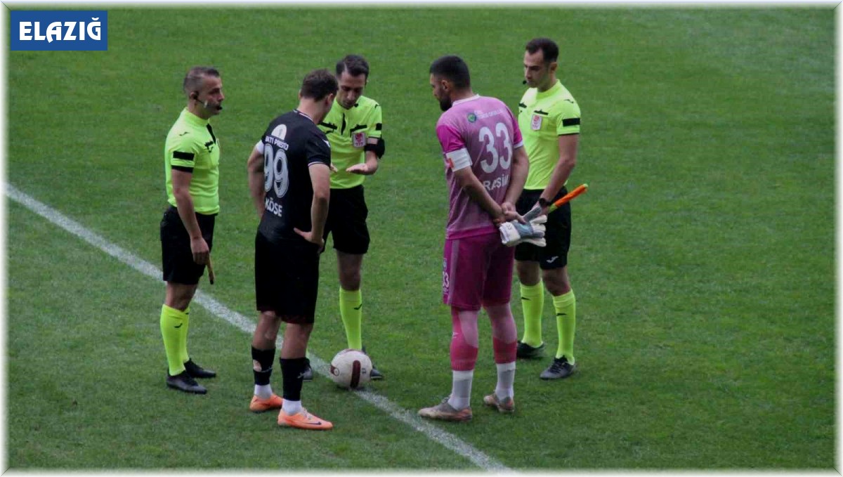 Elazığspor'a Gümüşhane hakemi