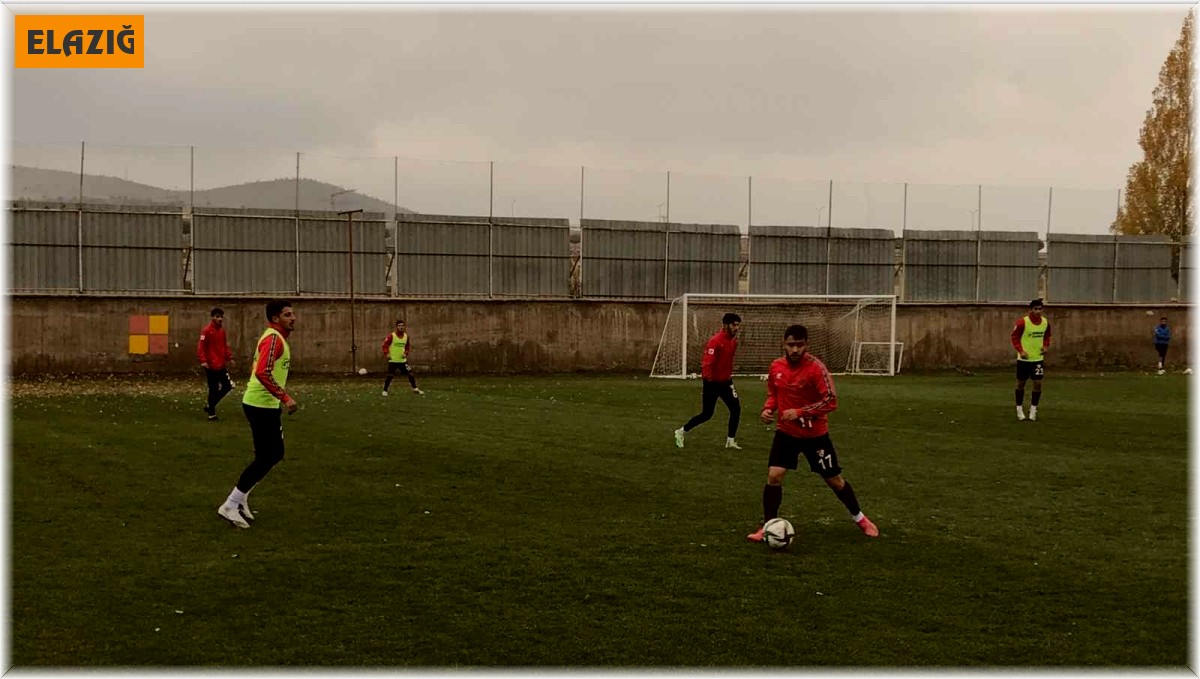 Elazığspor, Belediye Kütahyaspor maçı hazırlıklarına devam etti