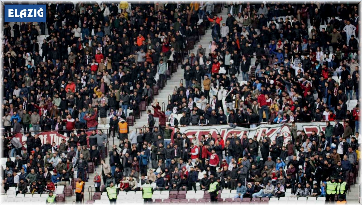 Elazığspor biletli seyirci sayısını açıkladı