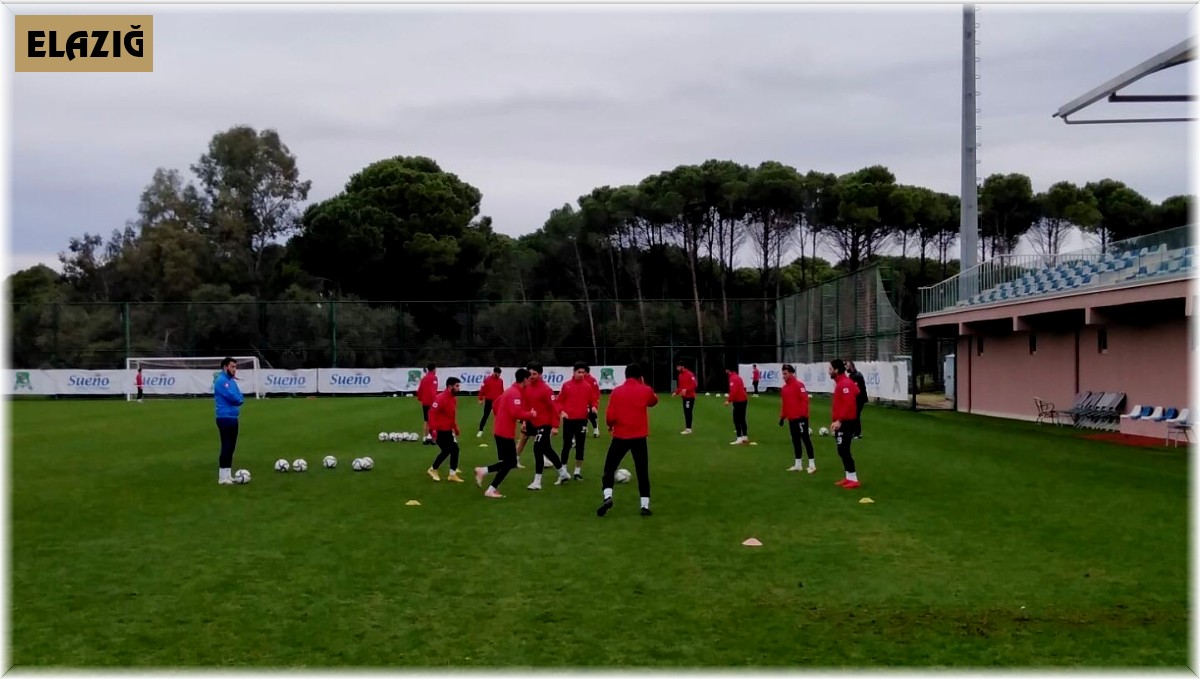 Elazığspor'da Antalya kampı sona erdi