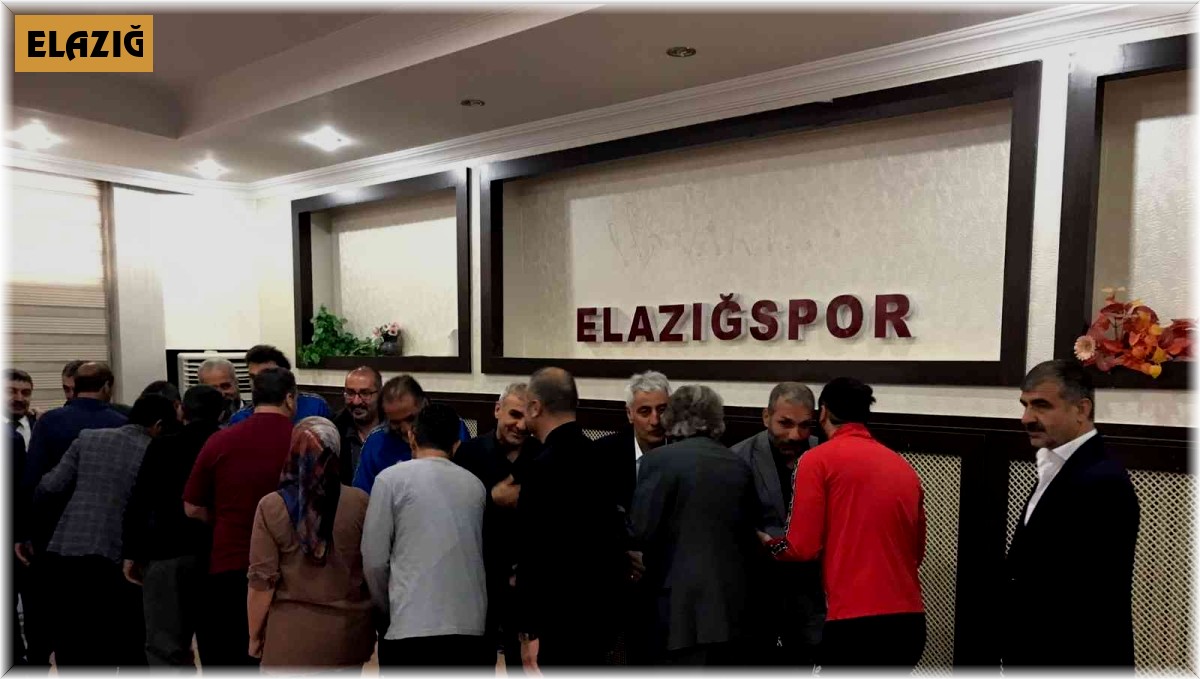 Elazığspor'da bayramlaşma töreni yapıldı