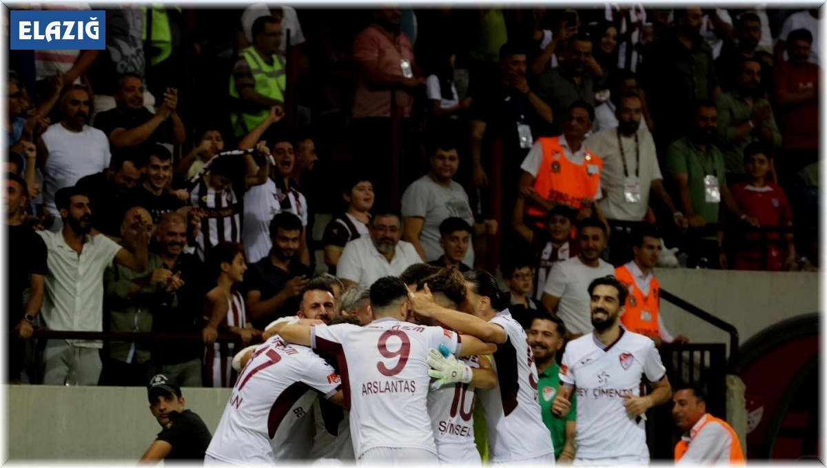 Elazığspor'da yenilmezlik serisi sürüyor