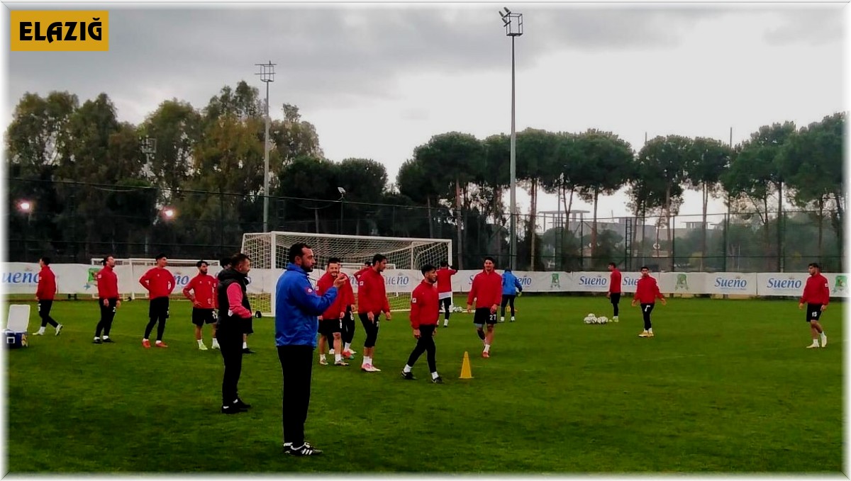 Elazığspor devre arası hazırlıklarını sürdürüyor