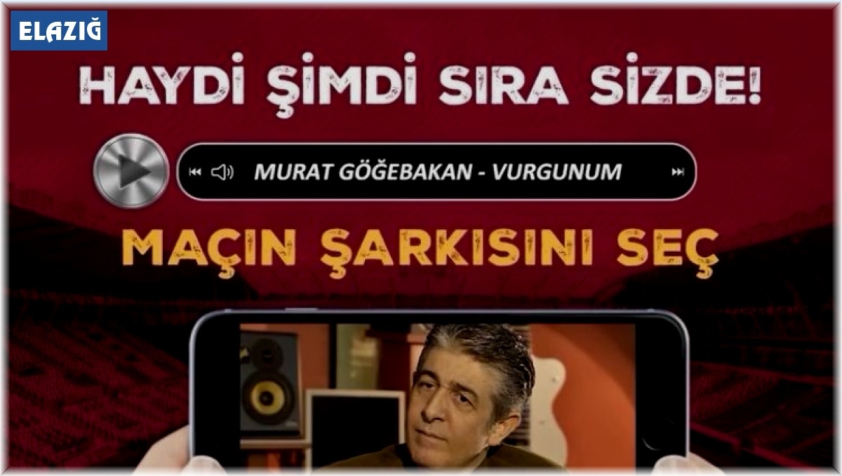 Elazığspor 'Maçın şarkısını' taraftarlarına soruyor