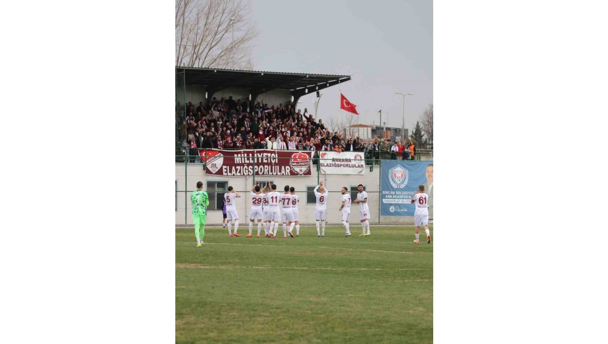 Elazığspor son 5 maçından 13 puan çıkardı