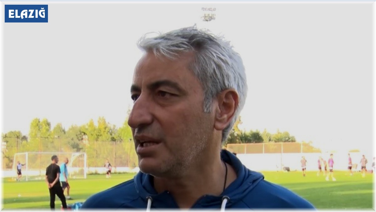 Elazığspor sportif direktörü Tutaş: ''Kaybetmeme alışkanlığı edinen bir takım olduk''