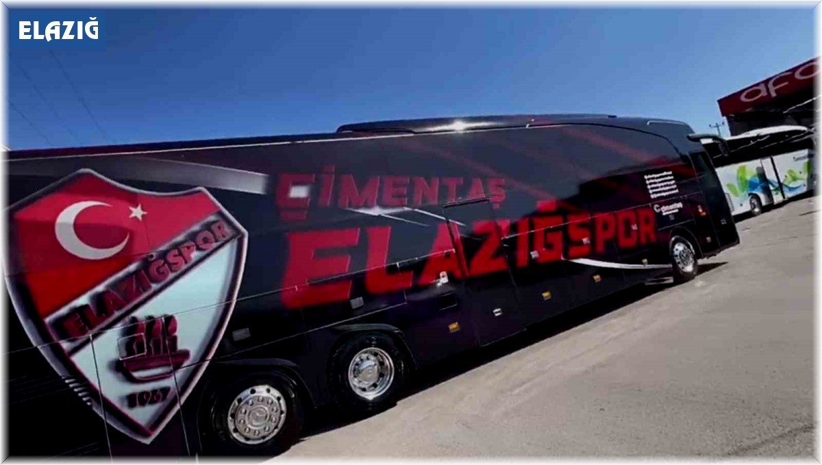 Elazığspor takım otobüsüne yeni giydirme
