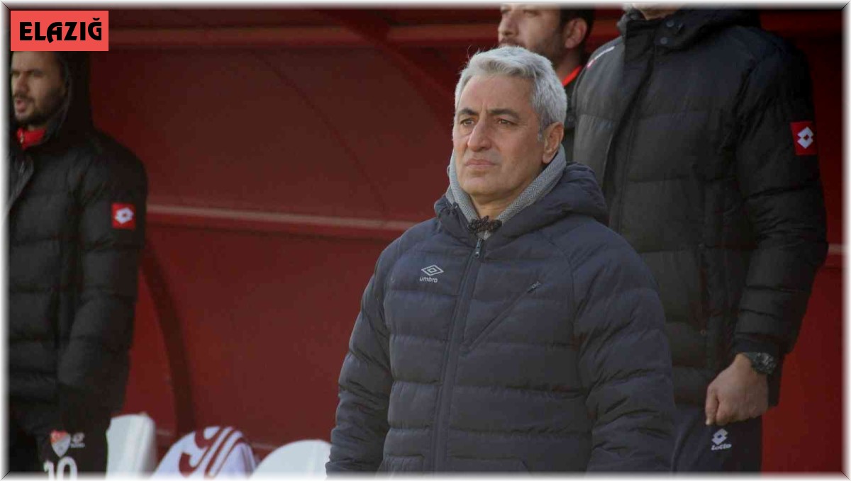 Elazığspor Teknik Direktörü Tutaş: "Ligde kalma mücadelemizi sürdürüyoruz"
