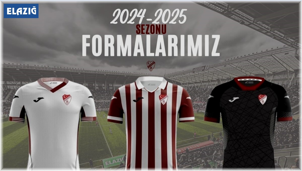 Elazığspor'un yeni sezon formaları görücüye çıktı
