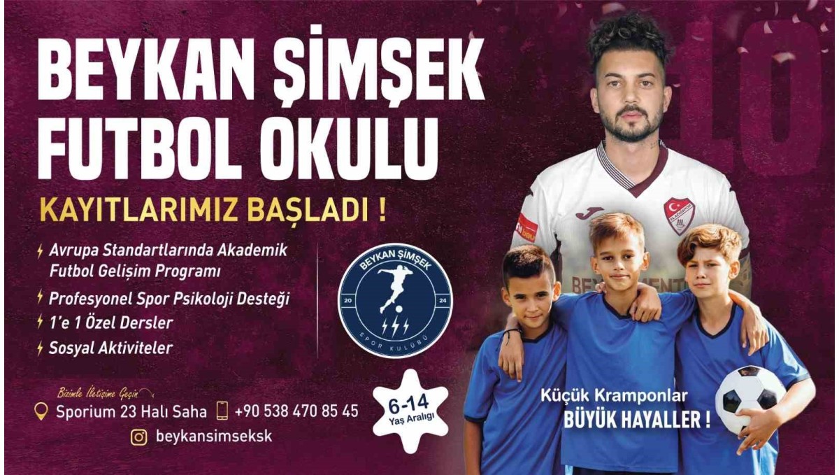 Elazığspor'un yıldızı Beykan Şimşek, kentte futbolun yıldızlarını yetiştirecek