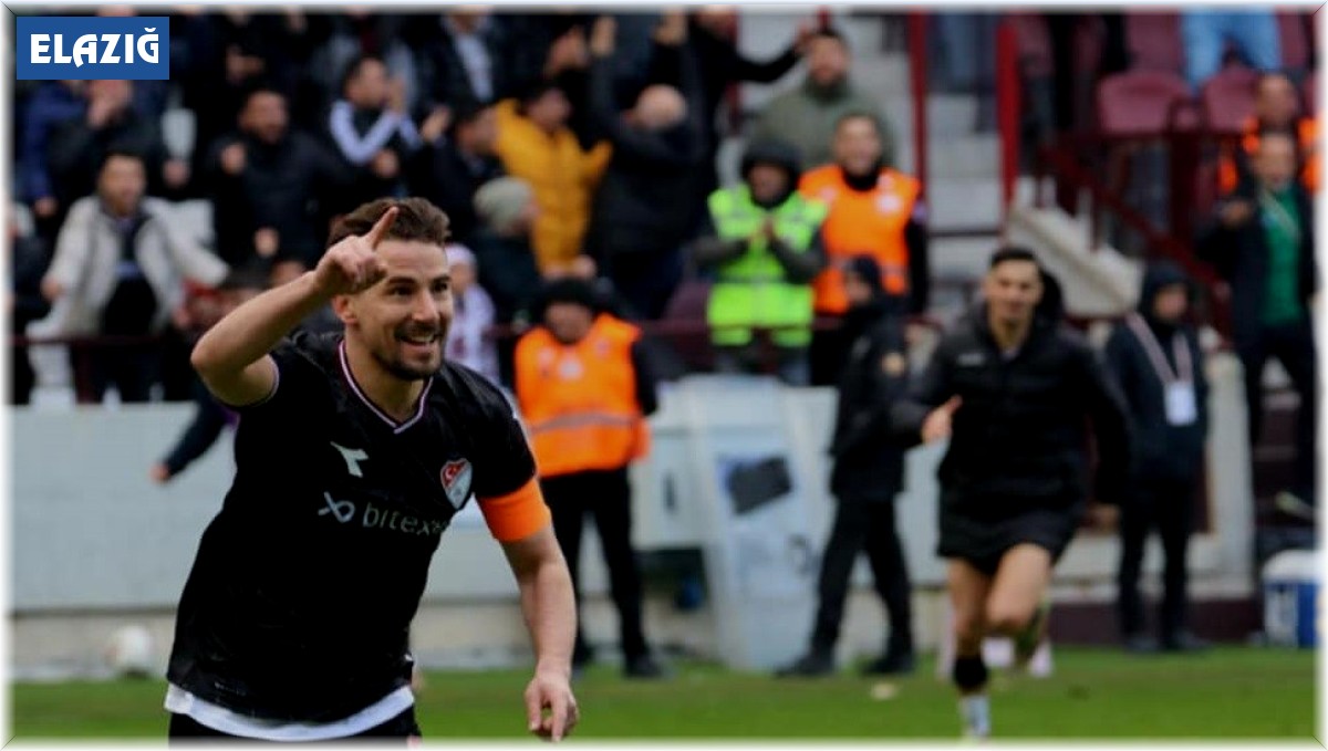 Elazığspor'un yıldızı gollerine devam ediyor