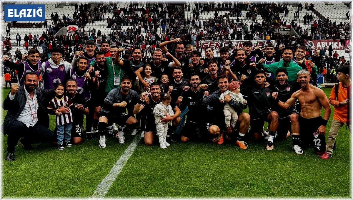 Elazığspor yeni stadında ilk kez kazandı