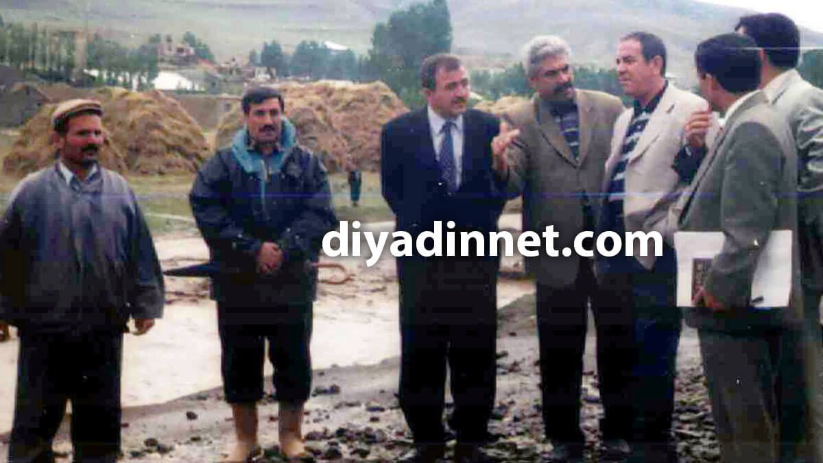 Eleşkirt'in Tahir beldesinde sel hasara yol açtı