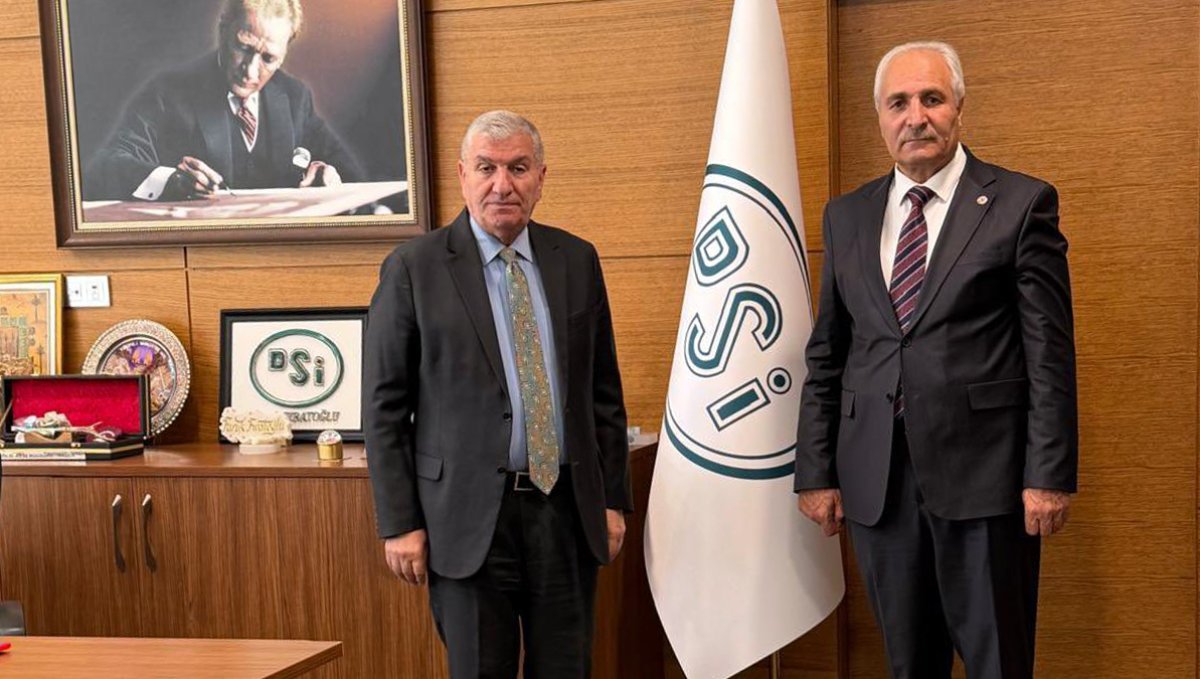 Eleşkirt'in yatırımları için Ankara teması: Başkan Yakut DSİ yönetimiyle görüştü
