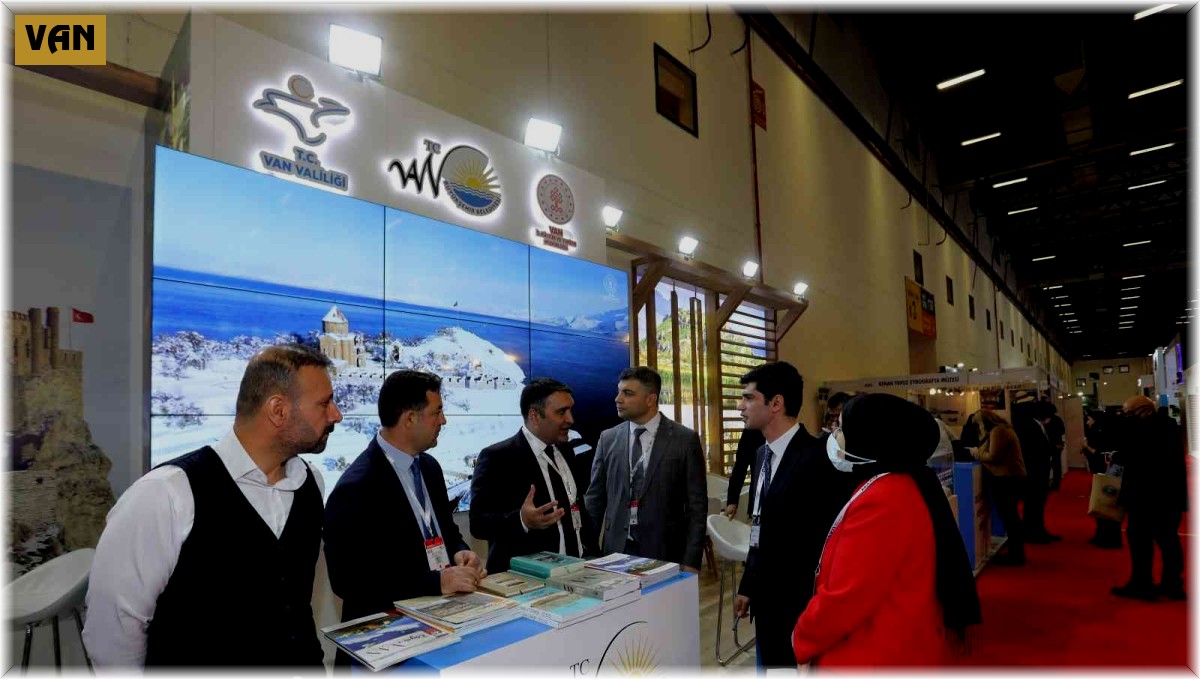 EMITT'e Van standı büyük ilgi görüyor