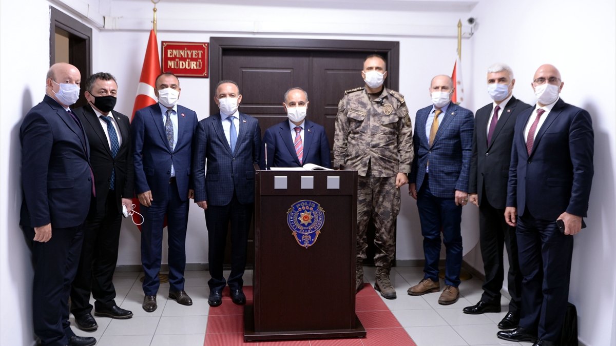 Emniyet Genel Müdürü Aktaş, Ardahan Emniyet Müdürlüğünü ziyaret etti