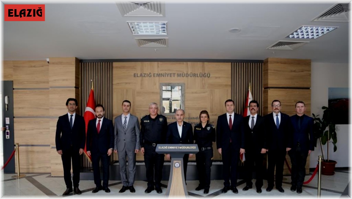Emniyet Genel Müdürü Aktaş, Elazığ'da emniyet personeli ile bir araya geldi