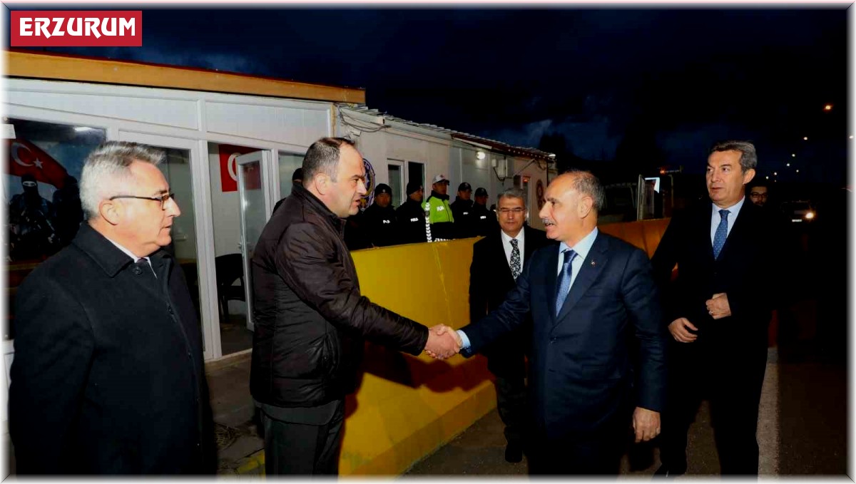 Emniyet Genel Müdürü Mehmet Aktaş Erzurum'da