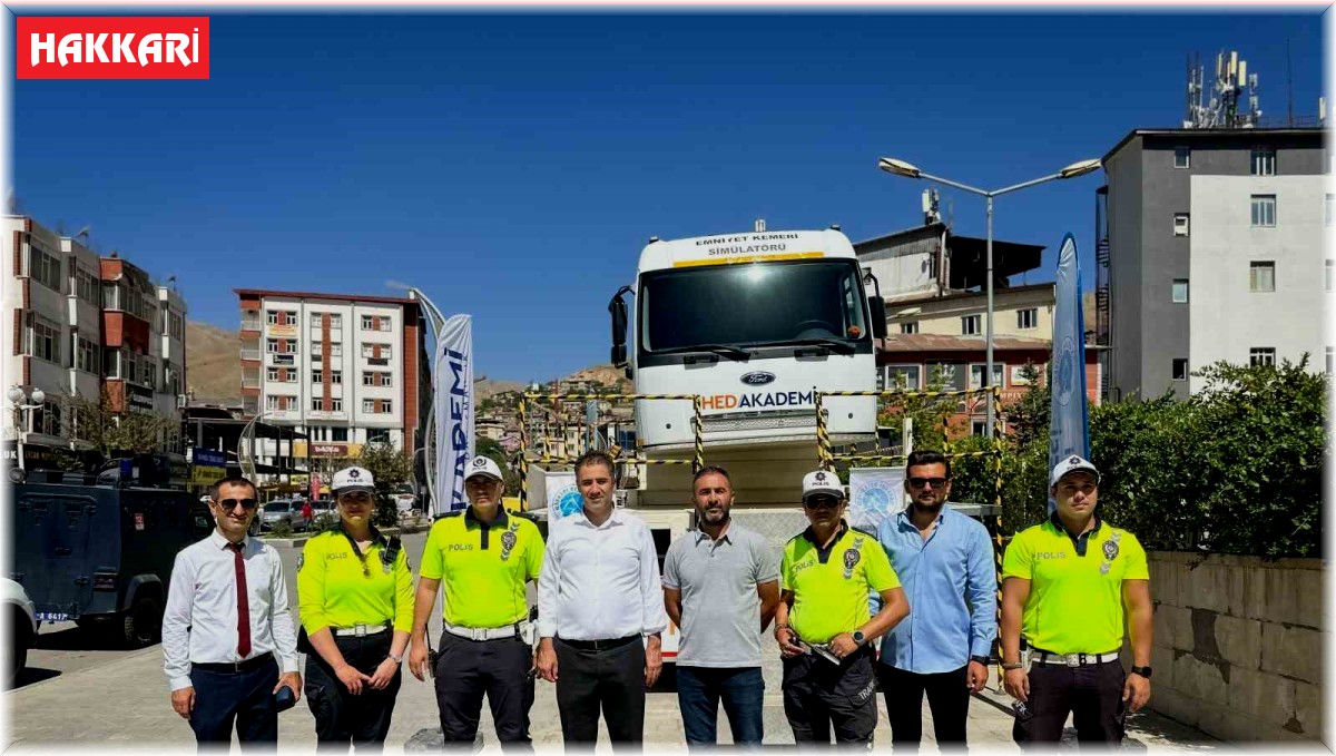 Emniyet kemeri takmanın önemi simülasyon aracı ile anlatıldı