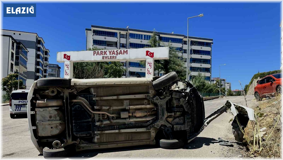 Emniyet kemeri taktı burnu bile kanamadı