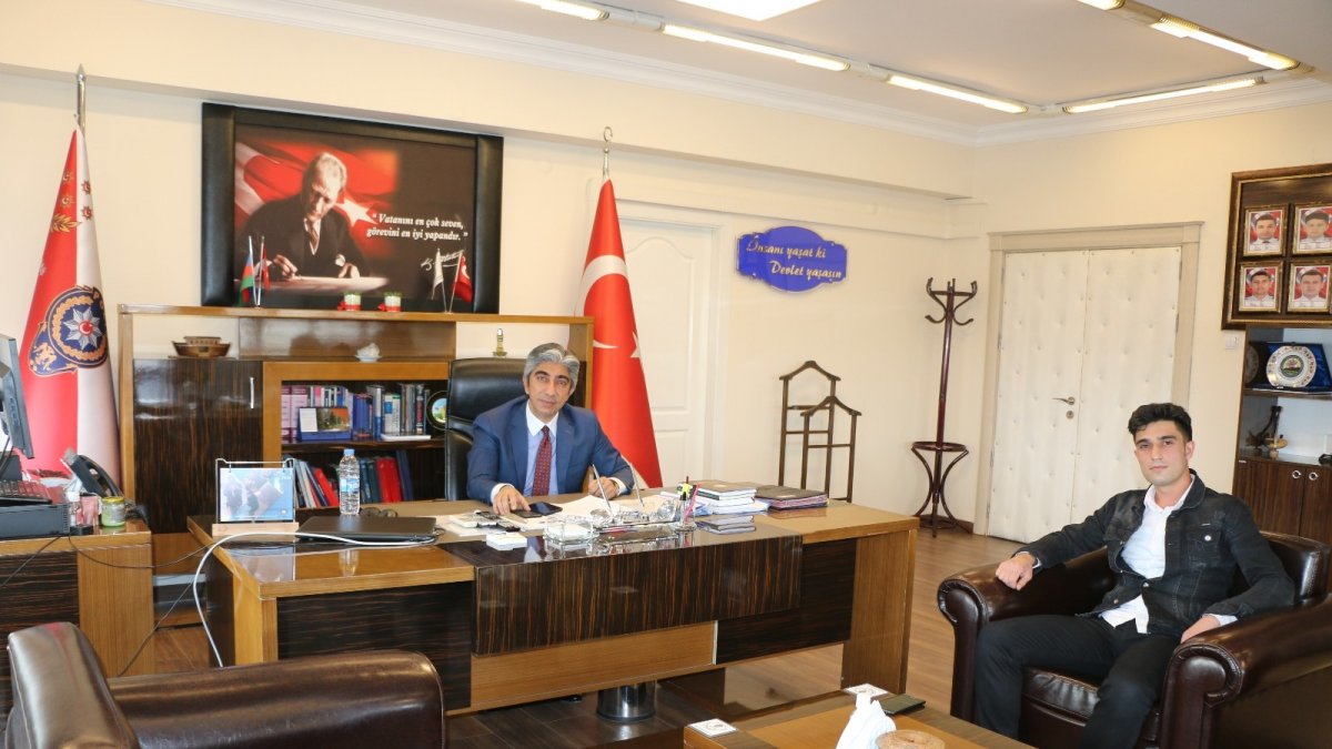 Emniyet müdürü Göllüce'den örnek davranış