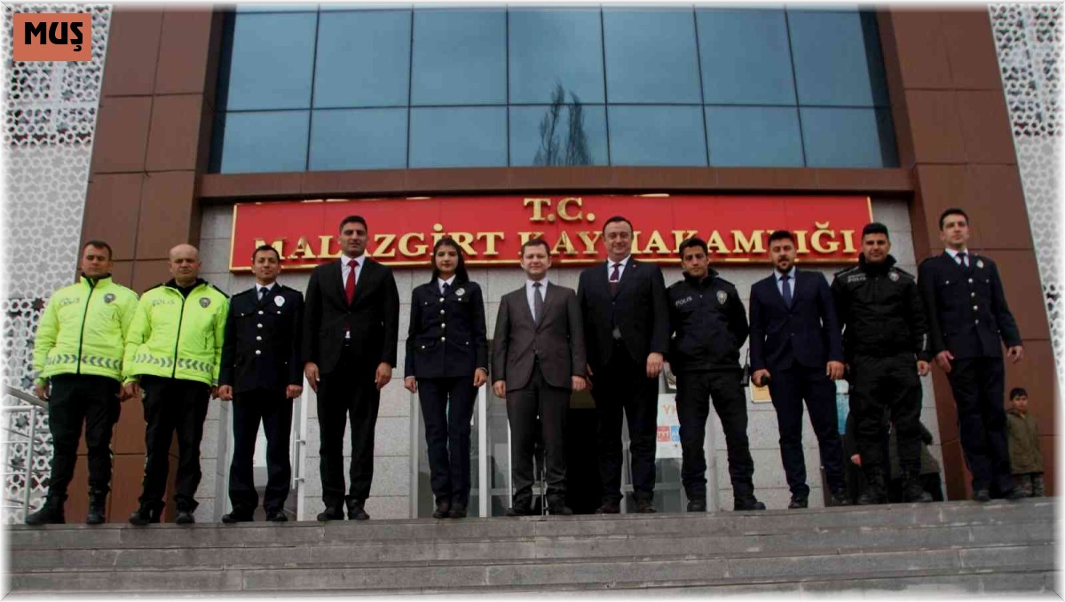 Emniyet Müdürü Türk'ten Kaymakam Demirer'e ziyaret