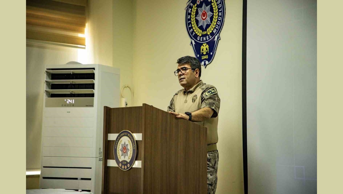 Emniyet Müdürü Yılmaz'dan yeni personele brifing