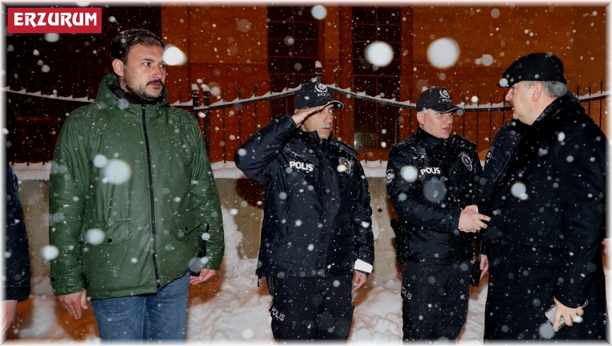 Emniyet Müdürü Yırtar personelle sahur yaptı