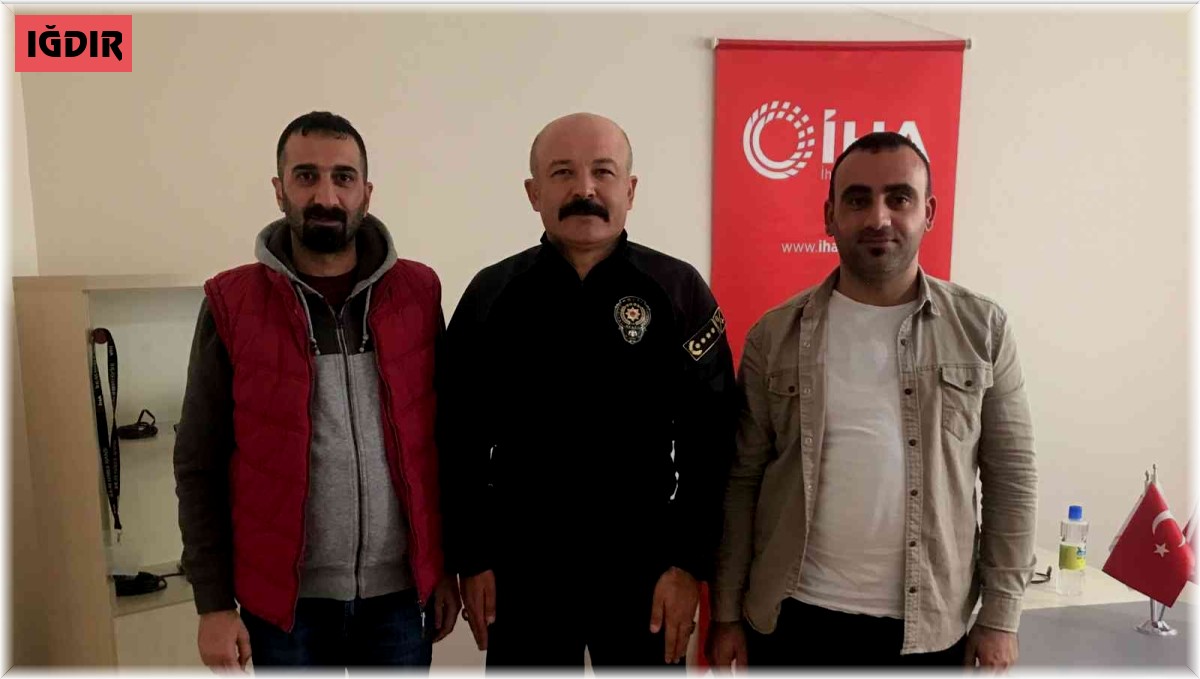 Emniyet Müdürü Yonca'dan İHA'ya iadeyi ziyaret