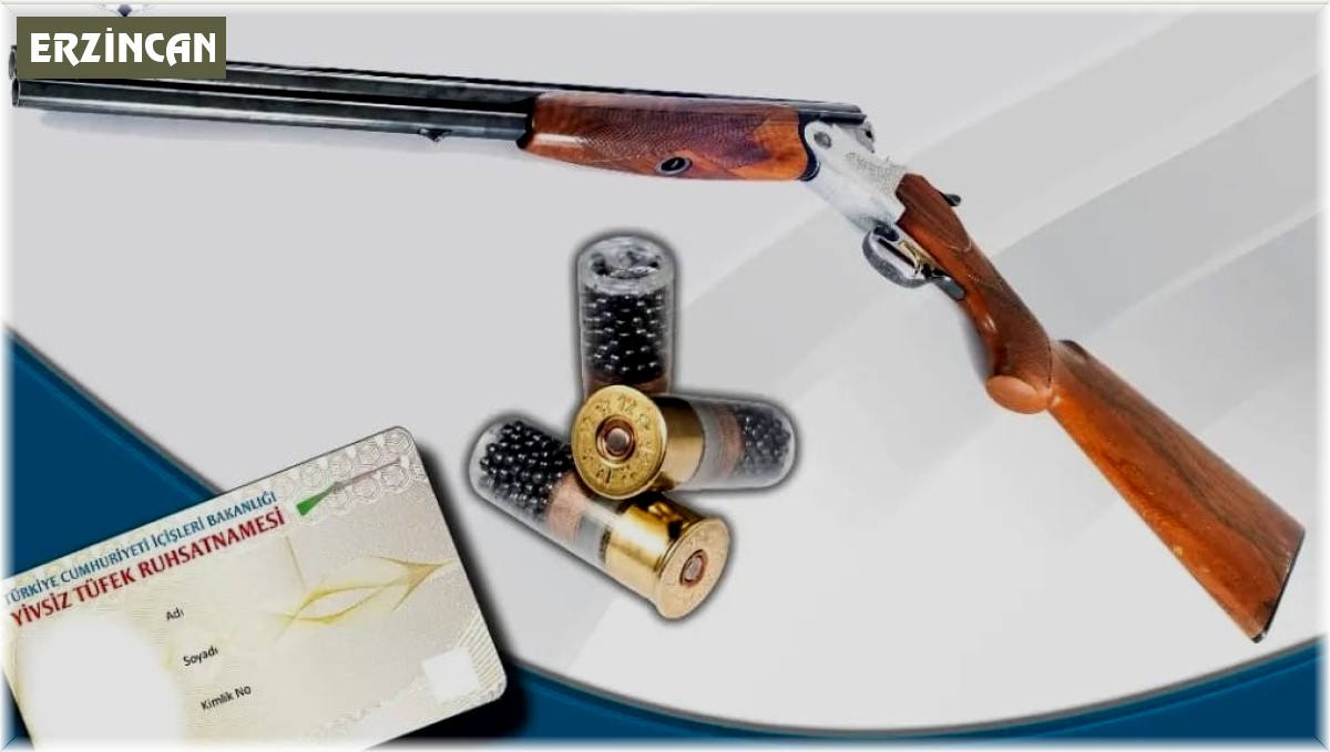 Emniyetten yivsiz tüfek ruhsatnamesi uyarısı