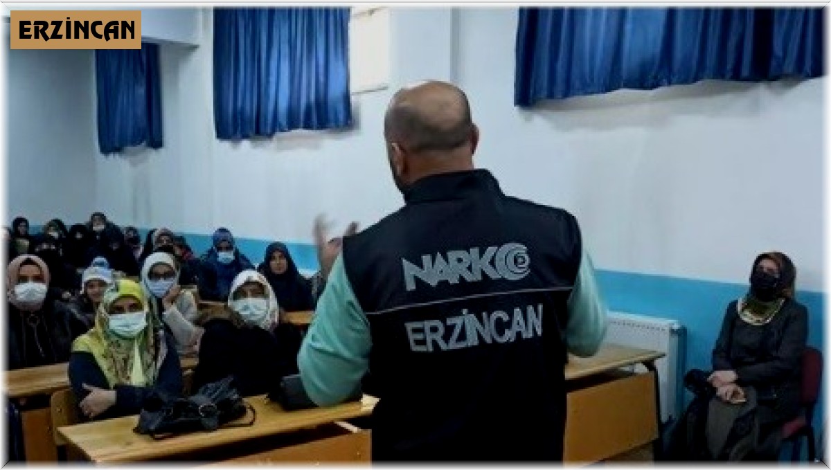 "En İyi Narkotik Polisi: Anne" projesi Erzincan'da faaliyetlere devam ediyor