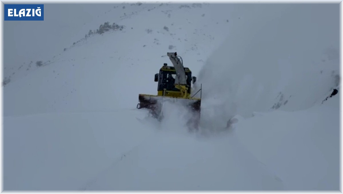 En kurak kışını geçiren Arıcak'ta kar kalınlığı bir metreyi geçti