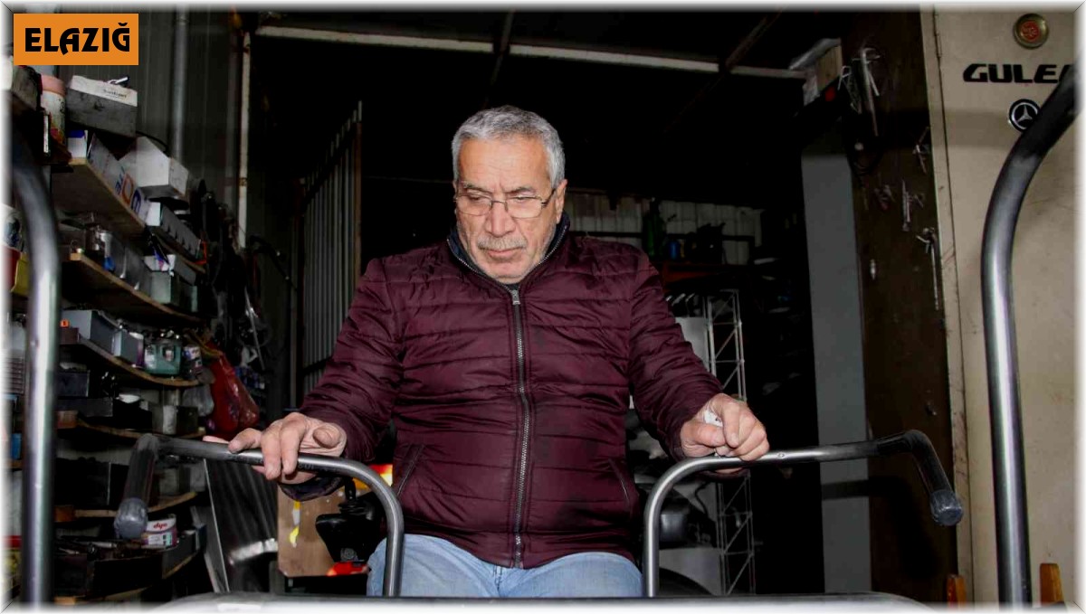 Engelli babası, yaptığı tasarımlarla engellilerin hayatlarını kolaylaştırdı
