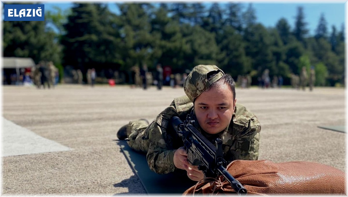 Engelli bireyler için temsili askerlik töreni düzenlendi