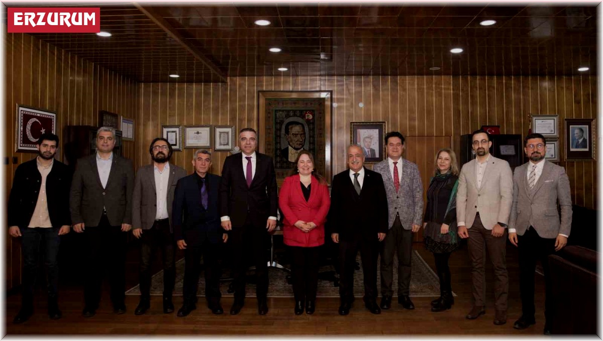 EPDAD ekibinden Rektör Çomaklı'ya ziyaret