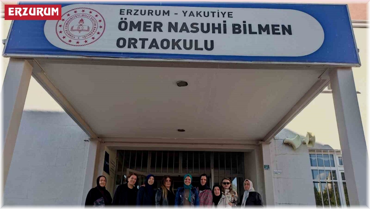 ER-VAK kadın komisyonundan Tuba öğretmene tebrik ziyareti