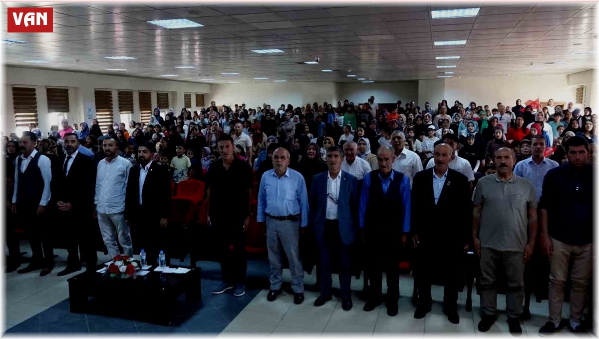 Erciş'te 15 Temmuz Şehitleri Anma Programı düzenlendi