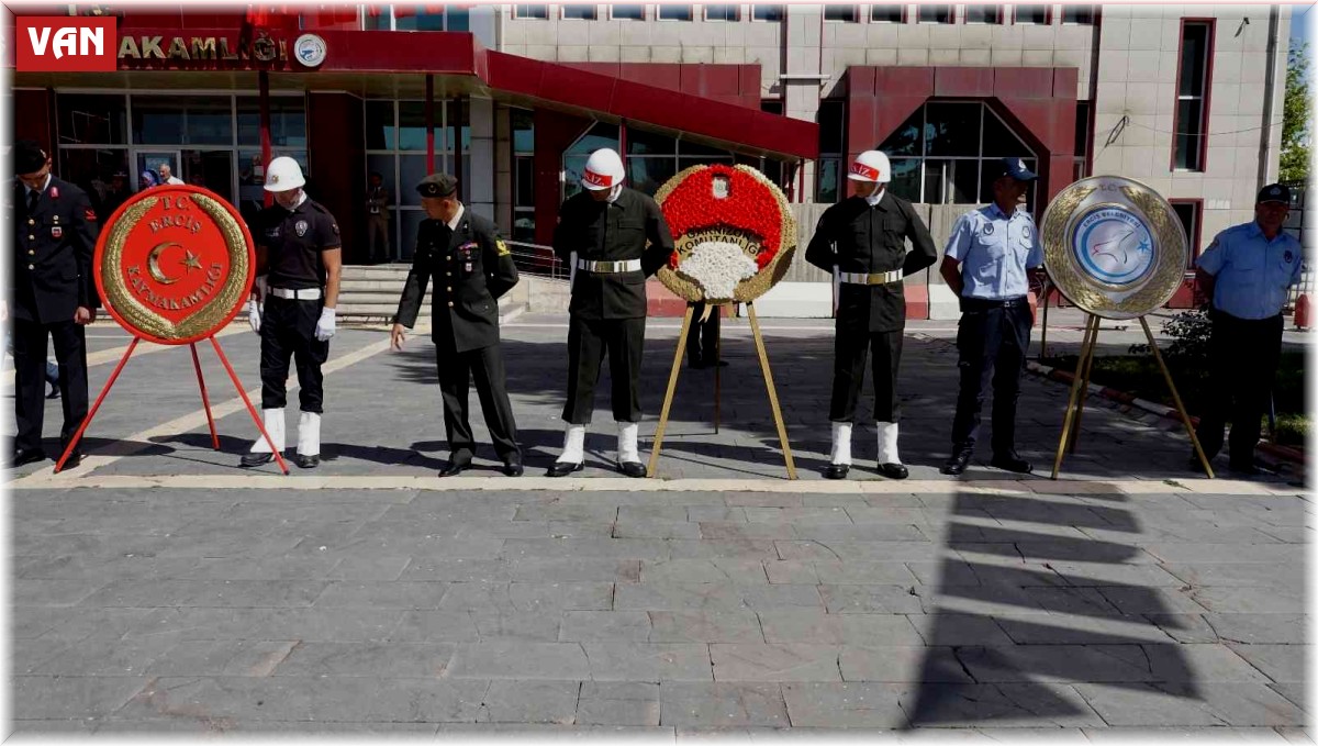 Erciş'te '19 Eylül Gaziler Günü' programı düzenlendi