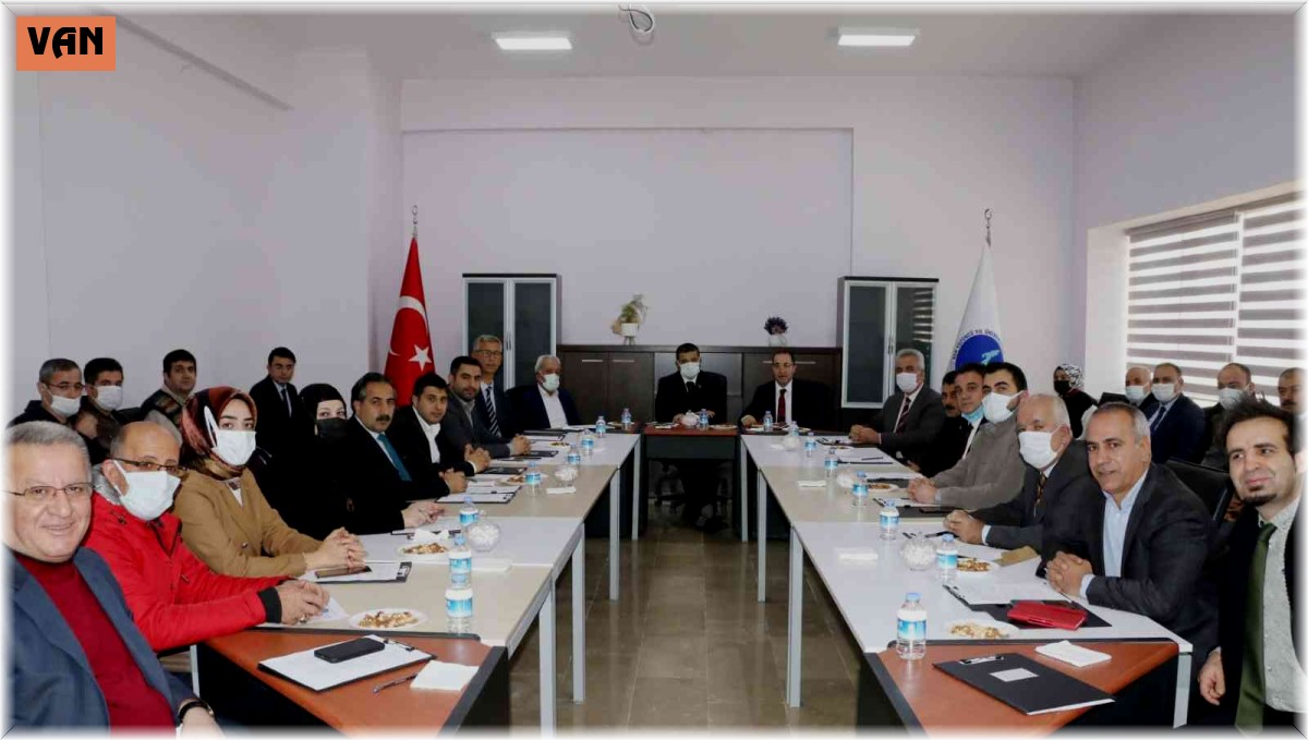 Erciş'te 'Akademik Birim Danışma Kurulu Toplantısı' yapıldı
