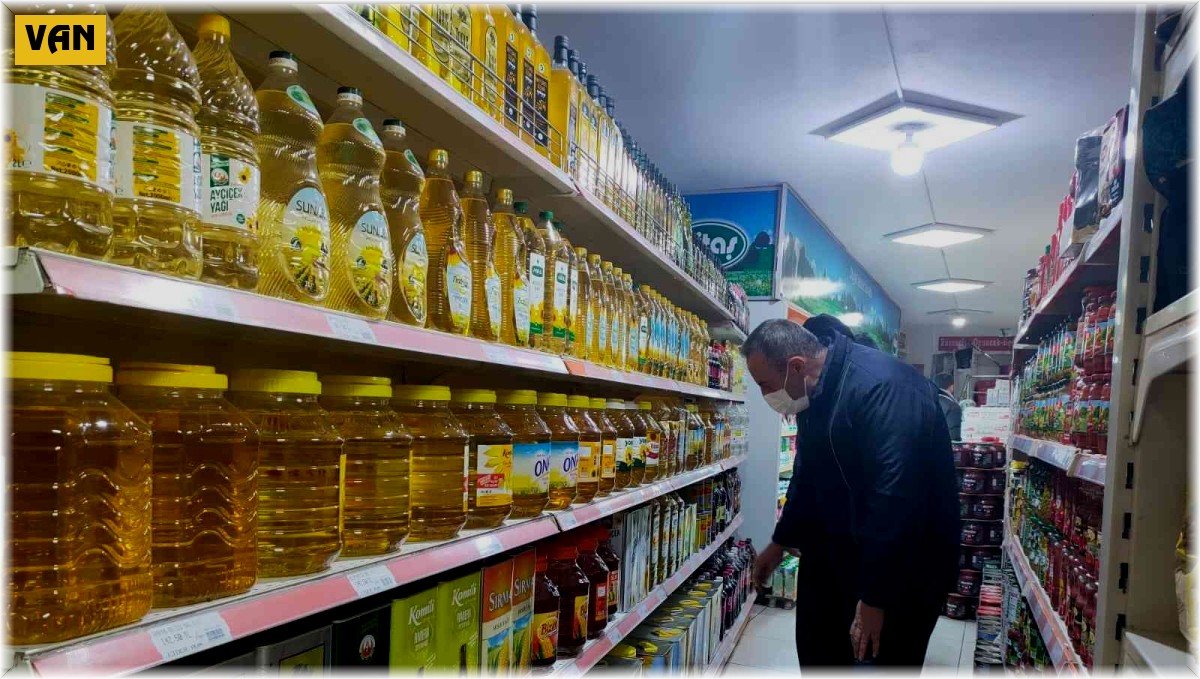 Erciş'te fahiş fiyat ve zam denetimi