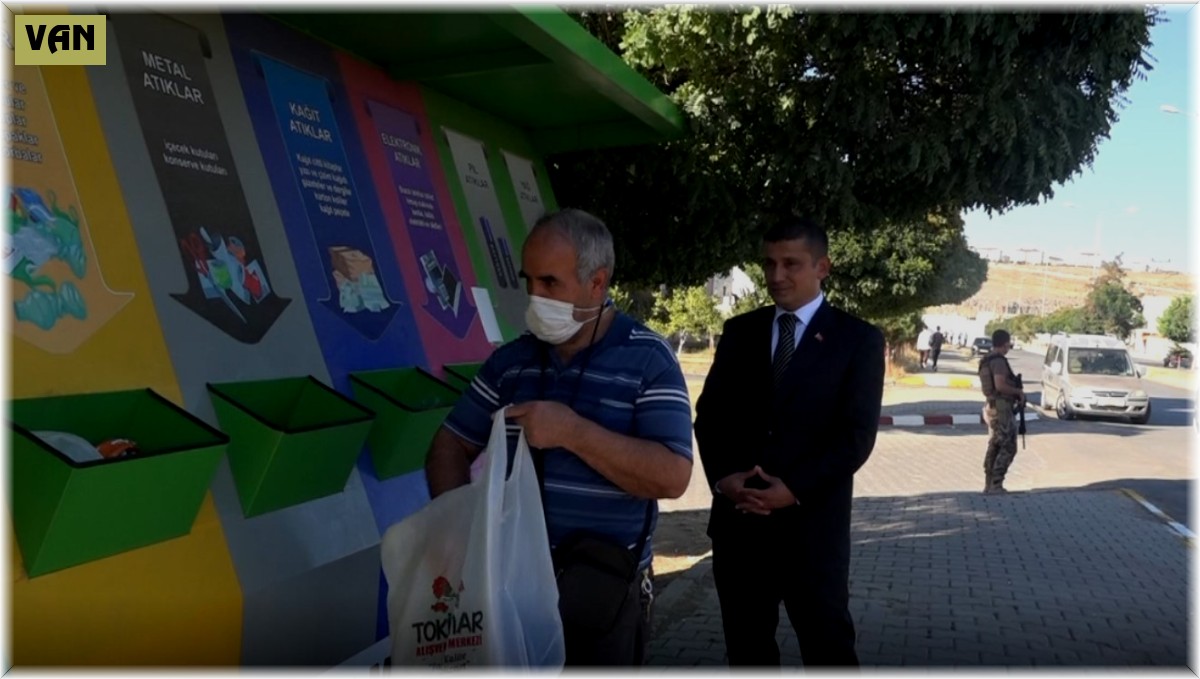 Erciş'te geri dönüşüm malzemeleri yatırıma dönüştürüldü
