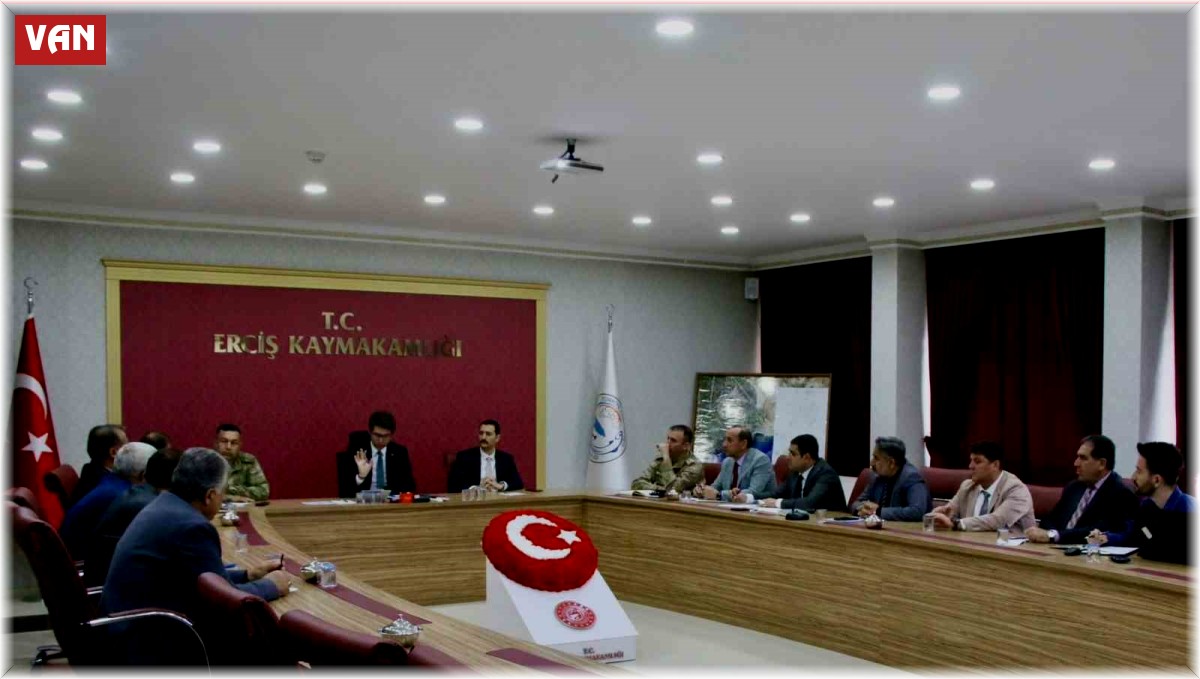 Erciş'te "İnci Kefali Göçü Kültür ve Sanat Festivali" hazırlığı