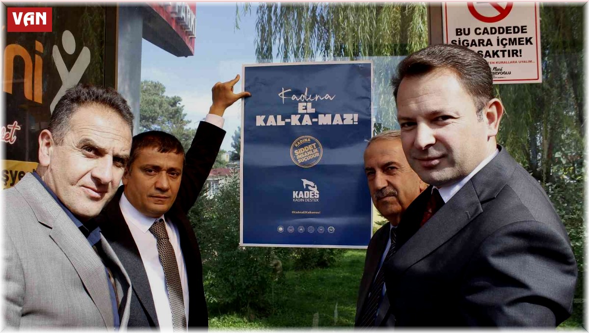 Erciş'te kadına yönelik şiddetle mücadele farkındalık programı düzenlendi