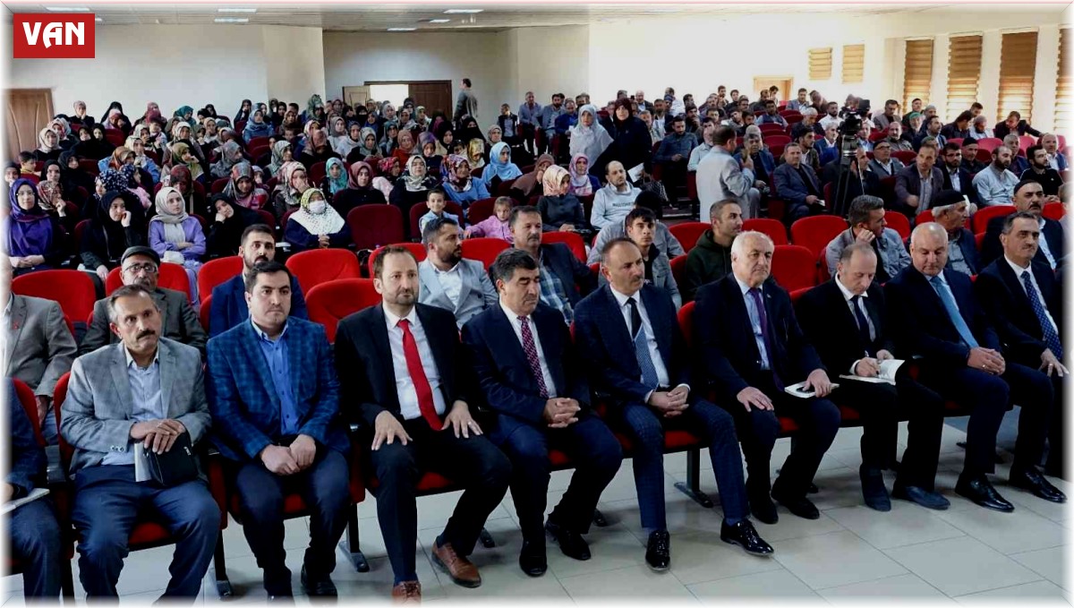 Erciş'te Mevlid-i Nebi Haftası programı düzenlendi