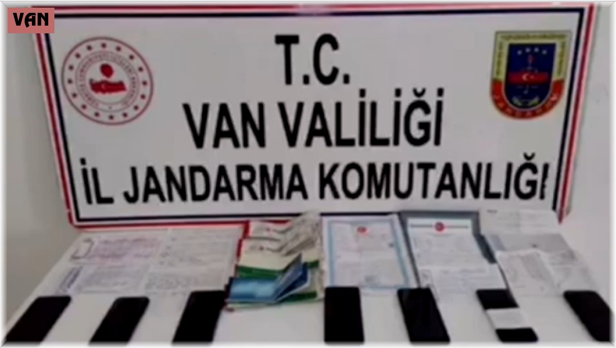 Erciş'te 'Tefeci' operasyonu; 9 gözaltı