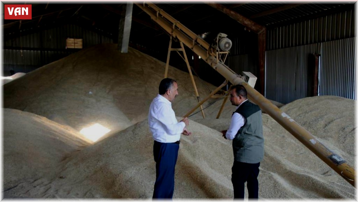 Erciş'te 'TMO Geçici Alım Merkezi' açıldı