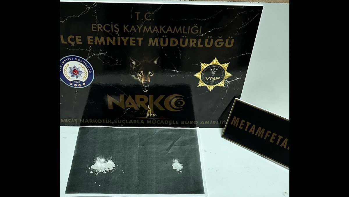 Erciş'te uyuşturucu madde operasyonu